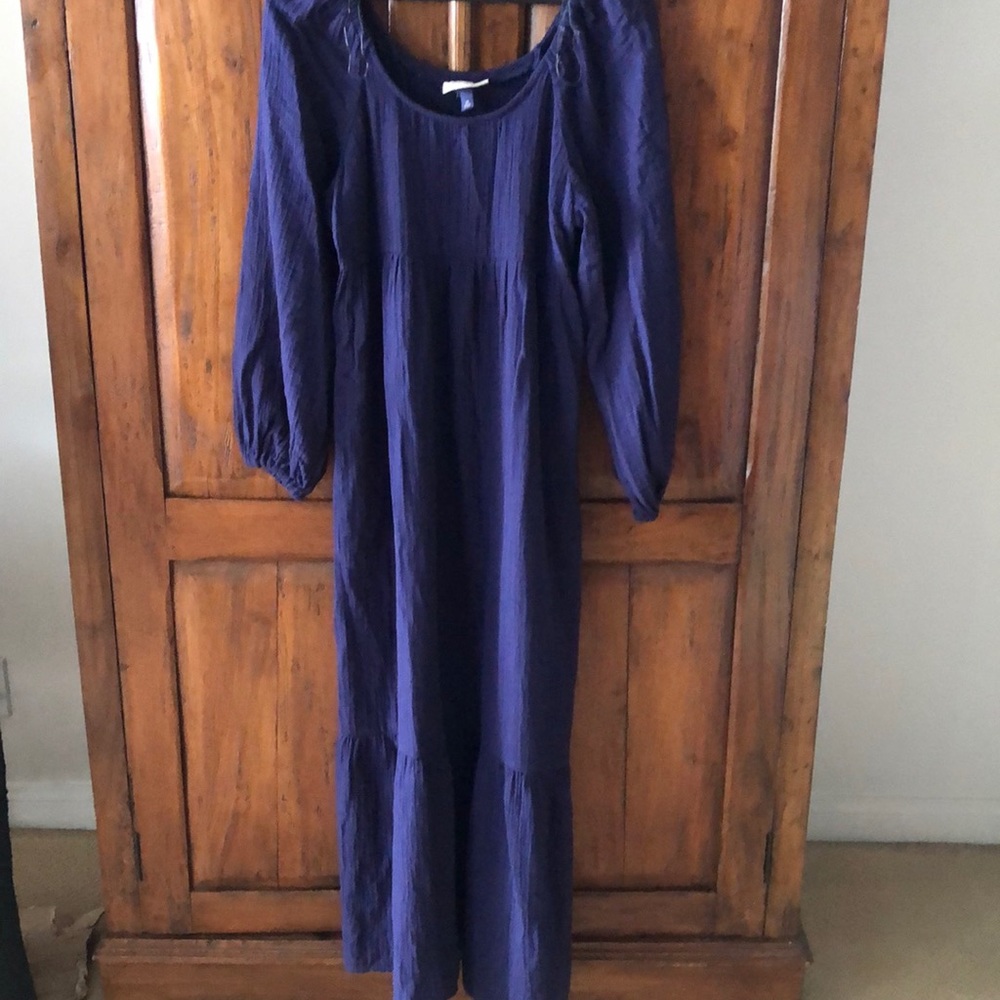 Universal Threads Extra Small Navy Maxi Dress Xs - image 1
